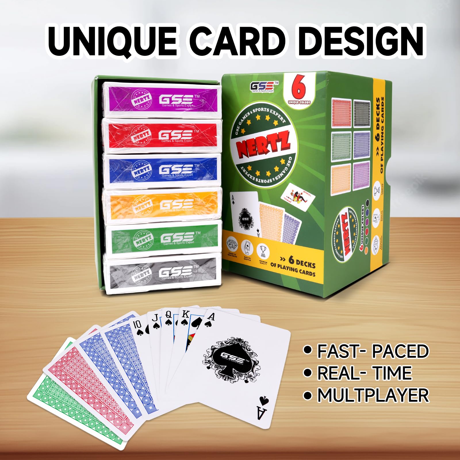 MASSA PLAYING CARDS 6個 Amazon.com: GSE Games & Sports Expert 6-Deck Canasta Cards with